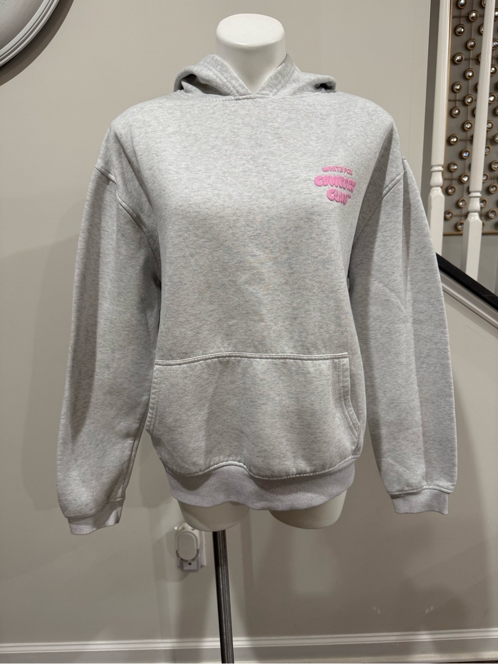 White Fox Boutique Comfort Club Oversized Hoodie Mist size M/L